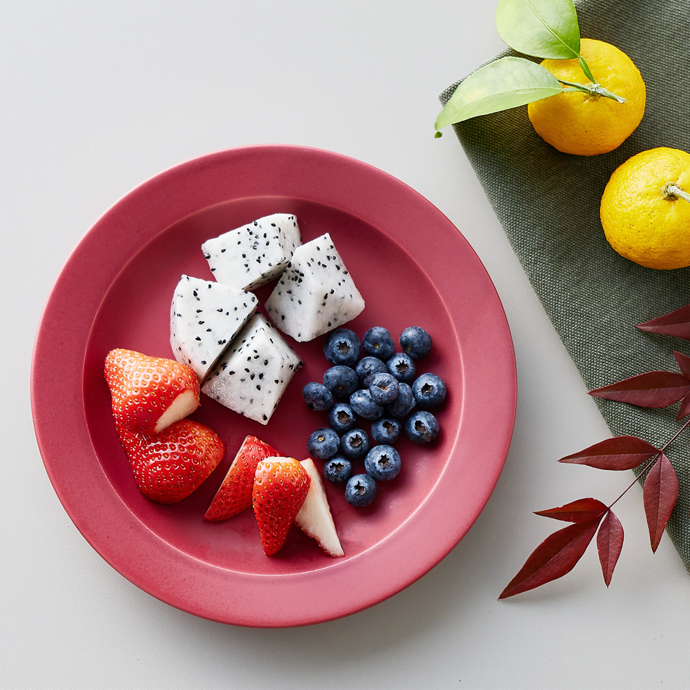 美濃焼 SAKUZAN / サクザン「Sara」 プレート <数量限定カラーRed> 【食洗機/電子レンジ対応】(作山窯/SAKUZAN) 美濃焼 SAKUZAN / サクザン「Sara」 プレート <数量限定カラーRed> 【食洗機/電子レンジ対応】(作山窯/SAKUZAN)