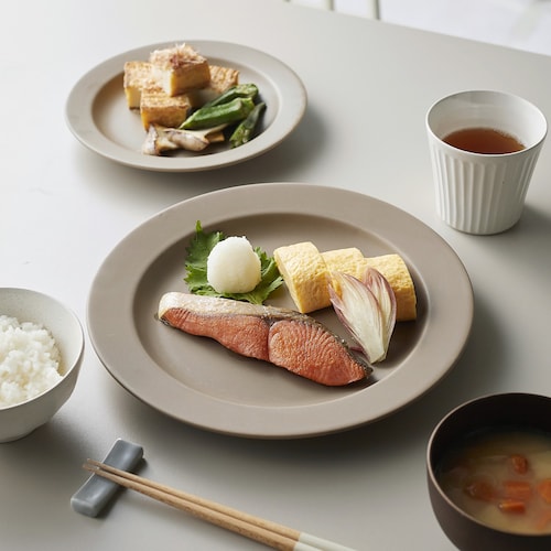 美濃焼 SAKUZAN ／ サクザン「Sara」 プレート 【食洗機/電子レンジ対応】（作山窯/SAKUZAN）