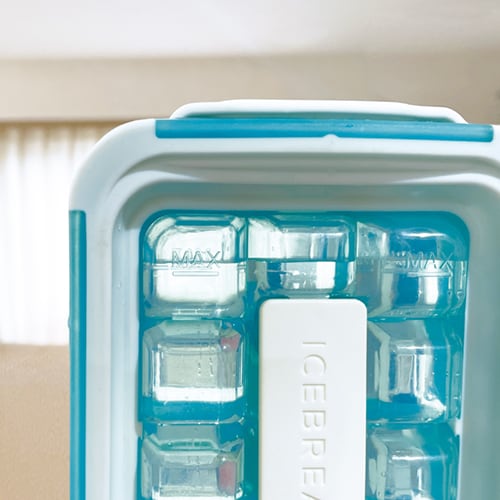 蓋付き製氷皿「アイスブレーカー」 ＜容量250ml＞ 【アウトドア