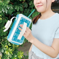 蓋付きなのでアイスドリンクボトルとしても持ち運びOK