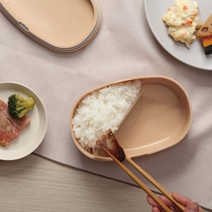 境界線を感じさせずに盛りつけが楽しくなる！