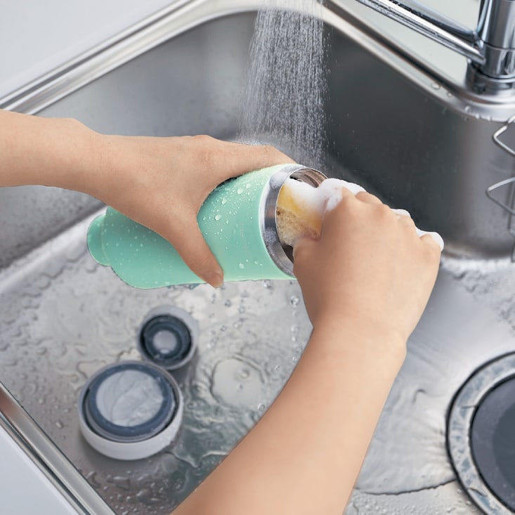 底が外せるから ”底”まできれいに洗えるボトル ＜500／800／1000mL＞ 【保冷/保温】