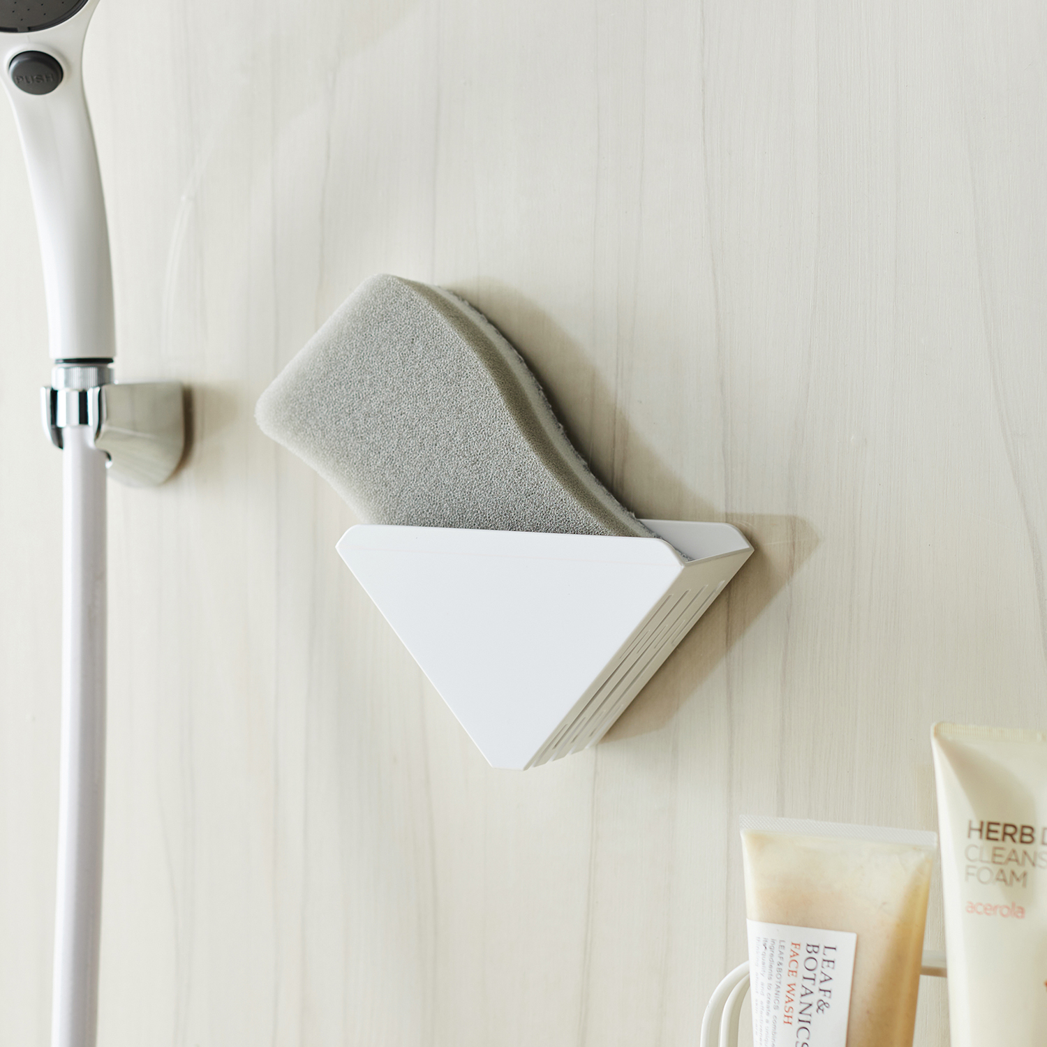 【ベルメゾン】マグネットバススポンジホルダー