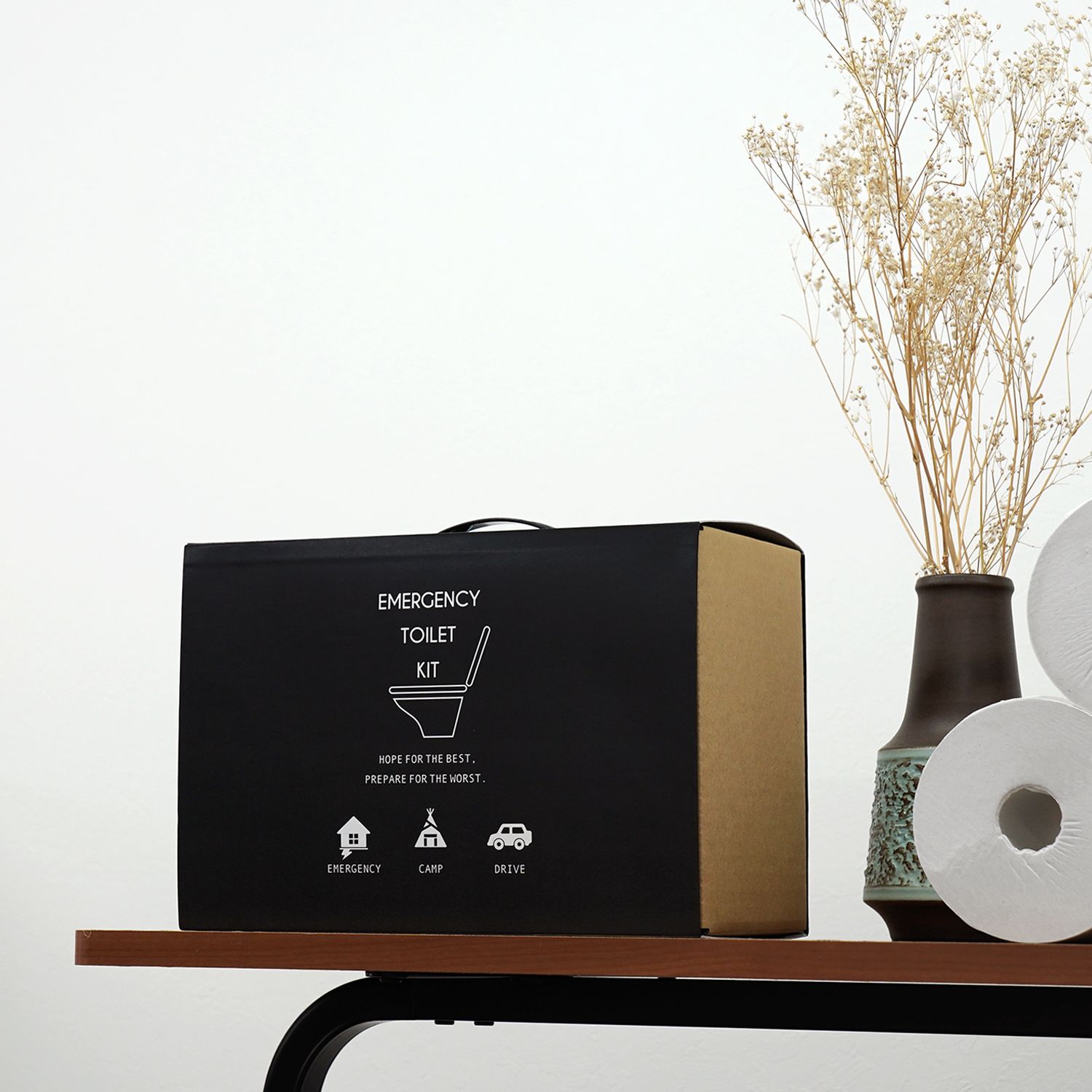 【ベルメゾン】簡易トイレになる緊急用トイレキット 【10回分/10年間保存可能】