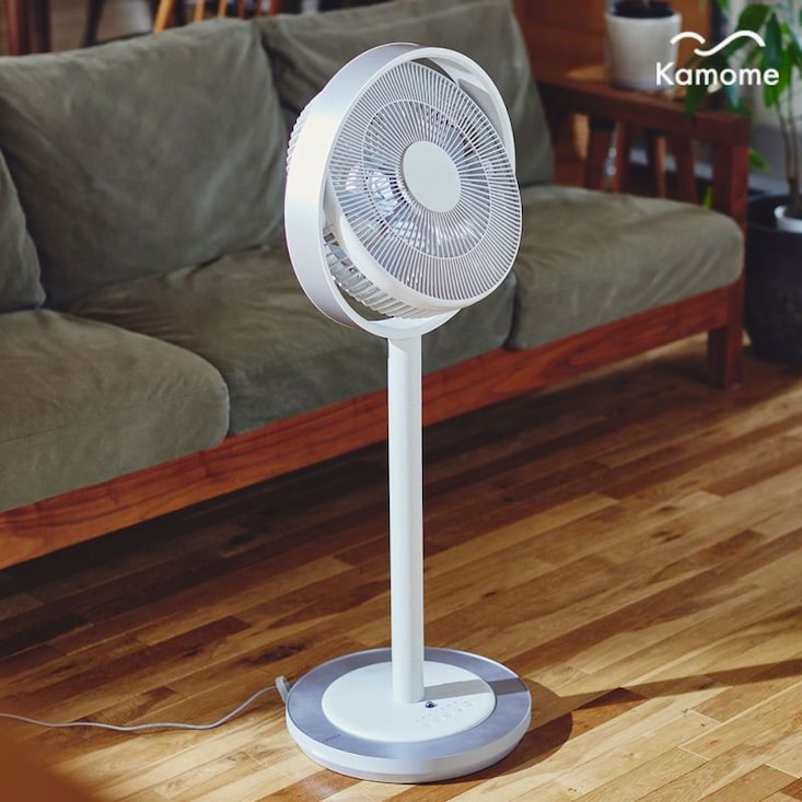 「Kamome Living」 【使いやすいシンプルタイプ 高さ57cm／93cmの2WAY】 【扇風機 コードレス対応】