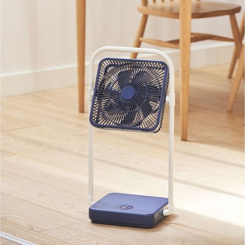 TATAMU(タタム) type-T【収納時薄さ約7.5cm 充電式 最大28時間連続運転】【畳める扇風機】