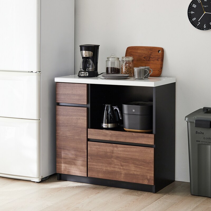 モダンスタイルのキッチンカウンター ＜幅88cm／幅115cm＞｜通販の  