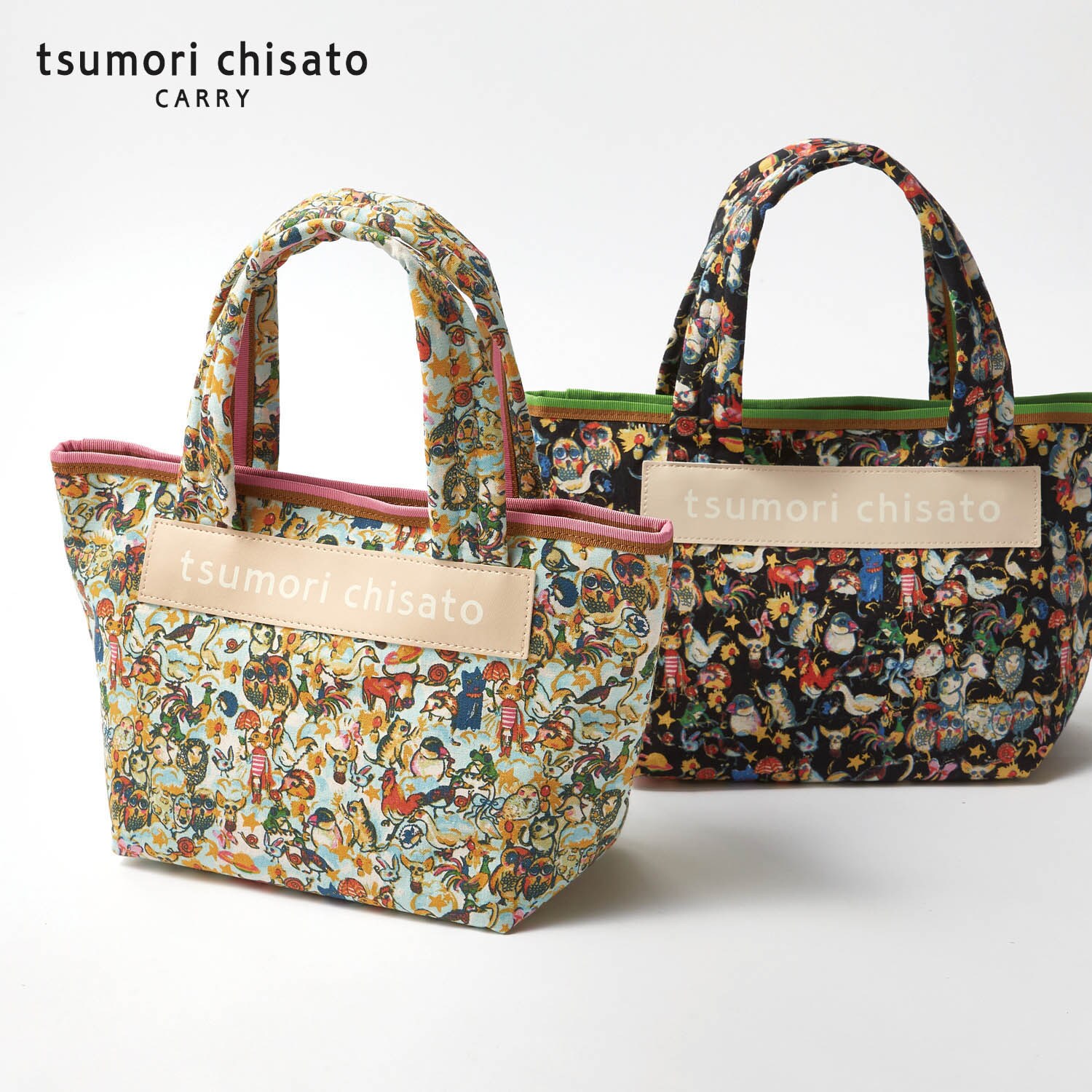 プリント手提げバッグ(tsumori chisato CARRY)｜通販のベルメゾンネット