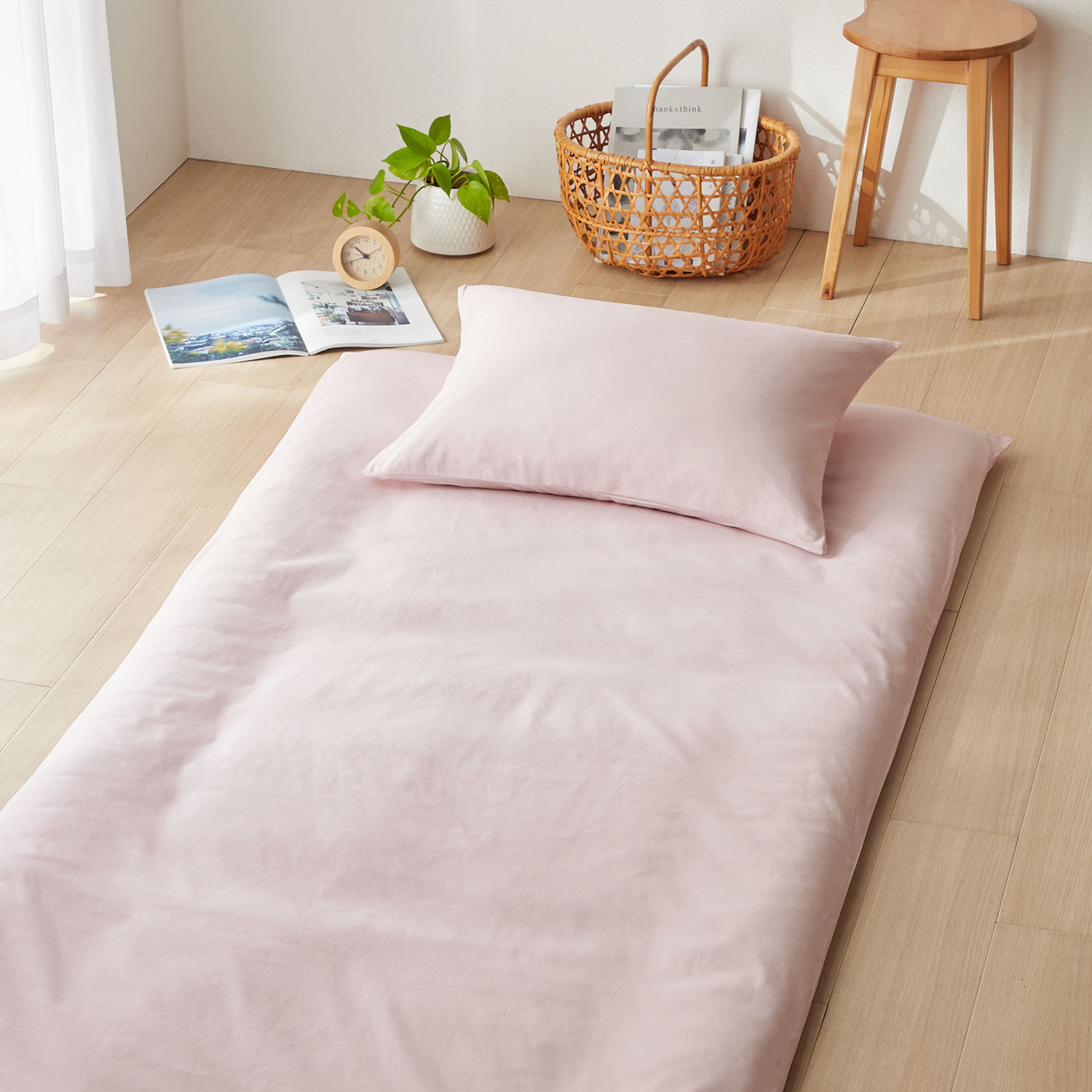 【ベルメゾン】抗菌防臭加工の敷布団カバー 【ベルメゾン】抗菌防臭加工の敷布団カバー