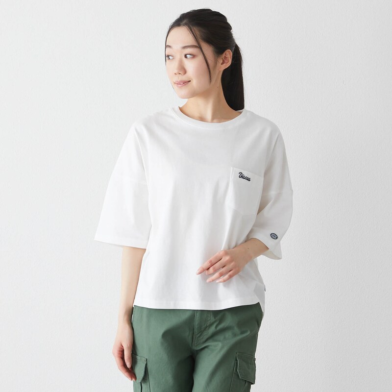 コットンワンポケットTシャツ(ディスカス/DISCUS)｜通販のベルメゾンネット