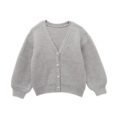 親子でリンクやわらかデザインニットカーディガン 【子供服】
