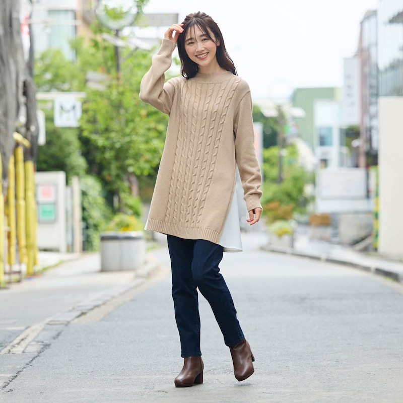 モデル身長168cm・Mサイズ着用