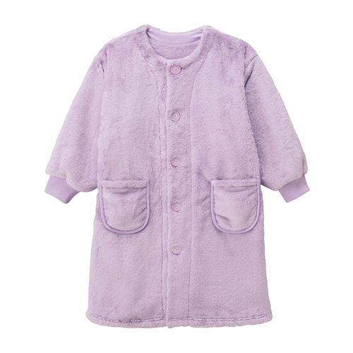 毛布に包まれた様な温もりのフリースロングルームカーディガン 【子供服】