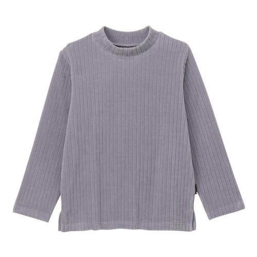やわらかハイネックストレッチフリースプルオーバー 【子供服 長袖】