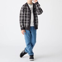 ブルー／モデル身長132cm・130サイズ着用