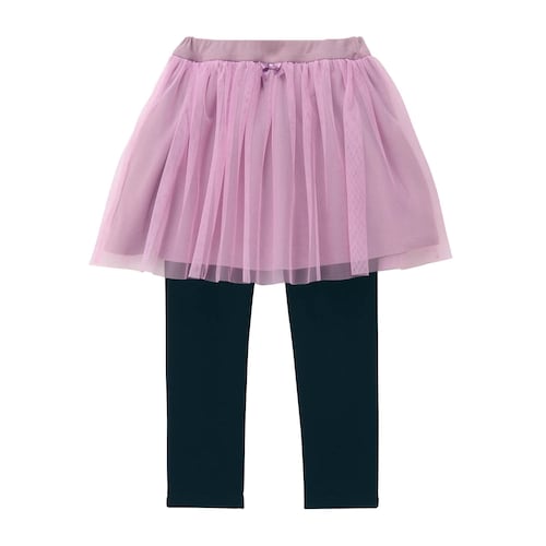 ポケット付きチュール裏シャギースカッツ 【子供服】