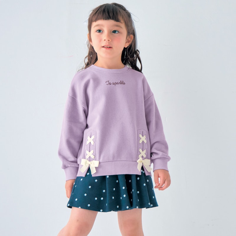 ラベンダー／モデル身長108cm・サイズ110