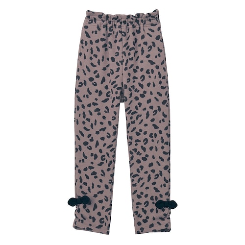 ふわふわほかほか！裏シャギー裾リボンパンツ 【子供ズボン】