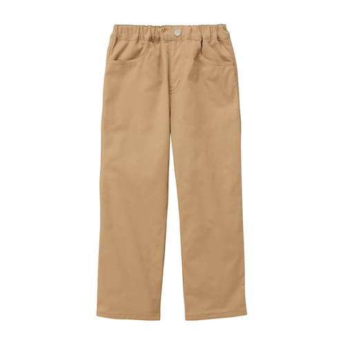 肌触りなめらかで快適な裏側綿100%ストレッチパンツ 【子供ズボン】
