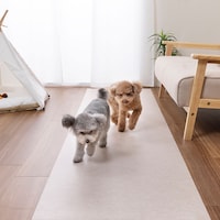 ペットが走り回ってもずれにくい