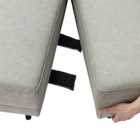 座面下を連結テープで連結できます。