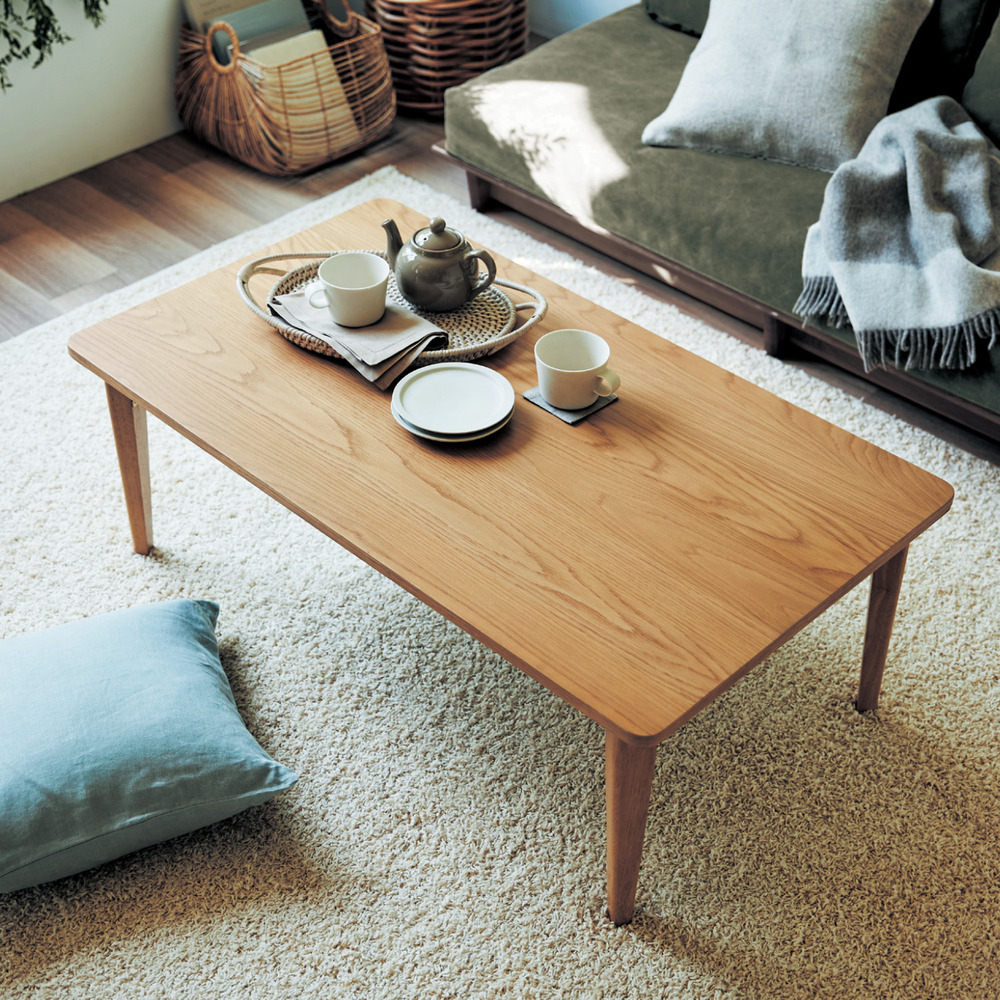 【ベルメゾン】折りたたみフラットヒーターこたつテーブル