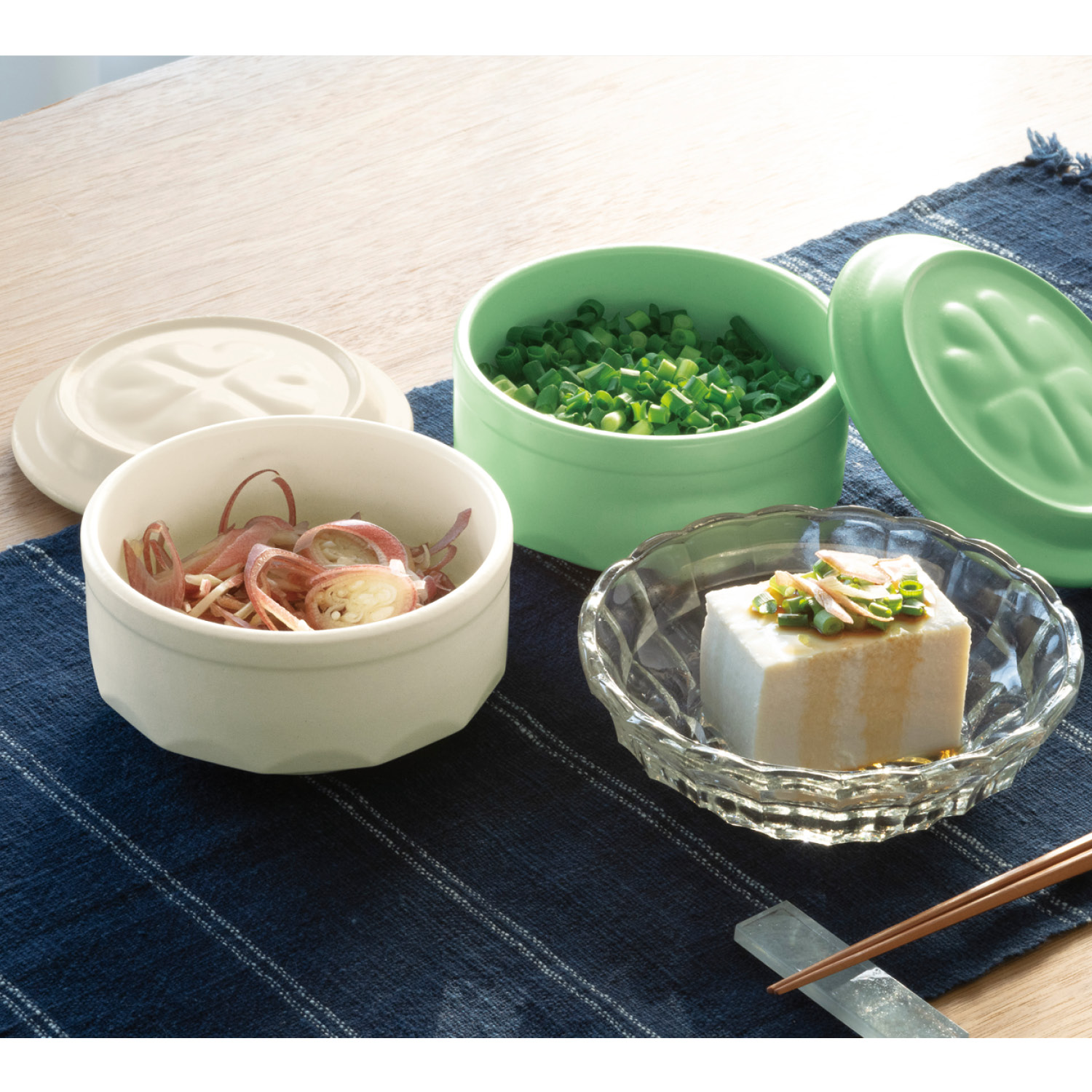 【ベルメゾン】刻みねぎを新鮮に保存できるねぎっ庫ビッグ[日本製]