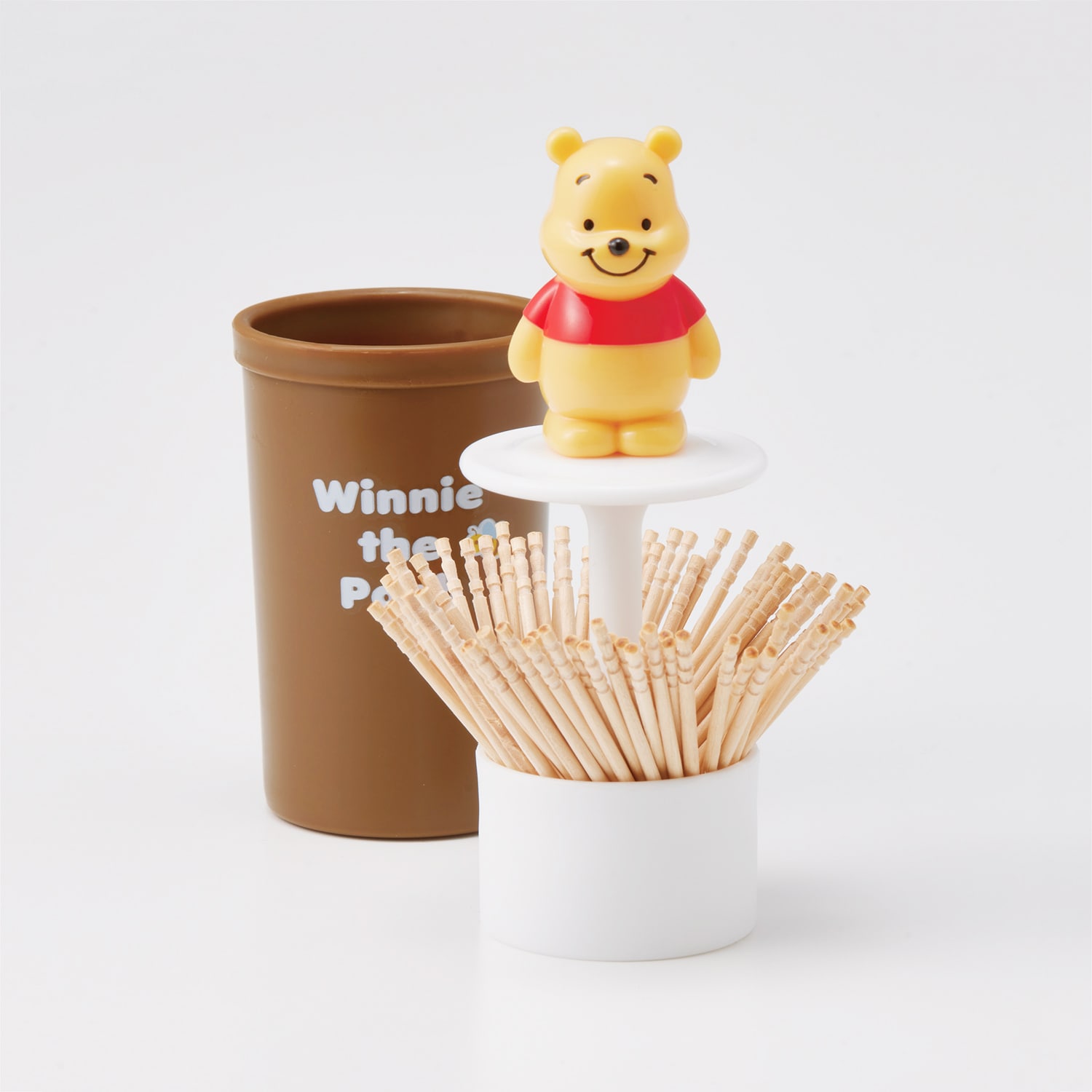 マスコット付つまようじ立て「くまのプーさん」(ディズニー/Disney 