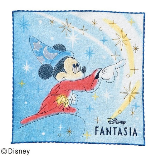 刺繍とプリントのミニタオル（選べるキャラクター）