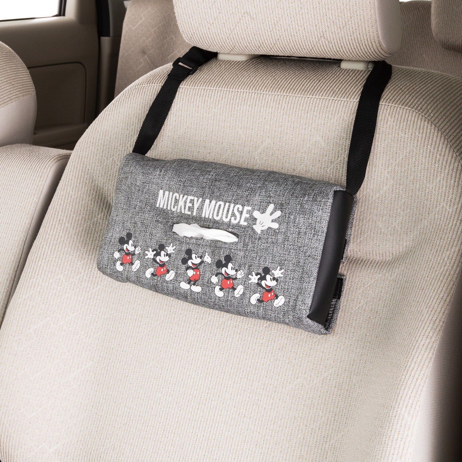 【ディズニー/Disney】ティッシュケース「ミッキーマウス」