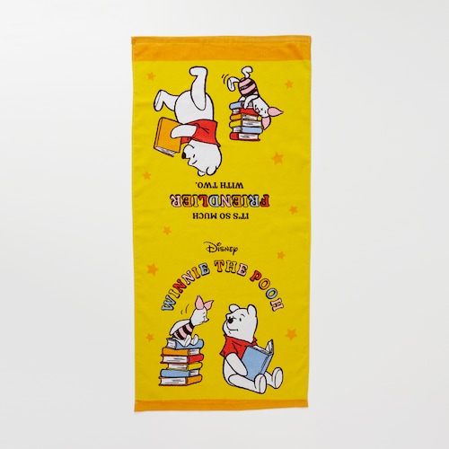 綿素材を使ったプリントタオル 「くまのプーさん」