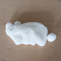ワントロ（ゆきいろ）※ワントロくんの顔部分は少し個体差があります。あらかじめご了承ください。