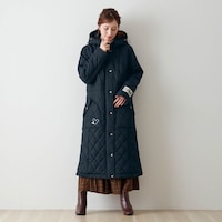 モデル身長168cm／M ※写真は撮影用のため、ウエスト上＋1㎝、ウエスト下＋6㎝になります