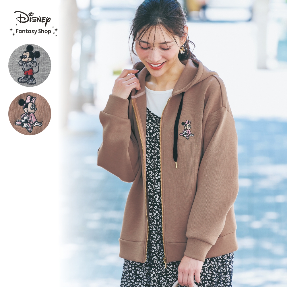 【ディズニー/Disney】ダンボールニットジップパーカ「くまのプーさん」