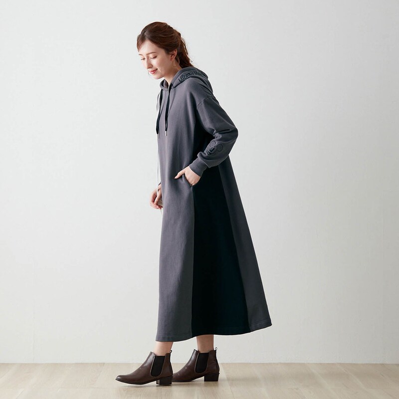 168cm／M ※撮影用のため、袖丈＋1.5㎝、身丈＋7.5㎝、ポケット位置＋1㎝下になります