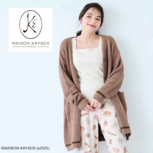 ニットモールカーディガン