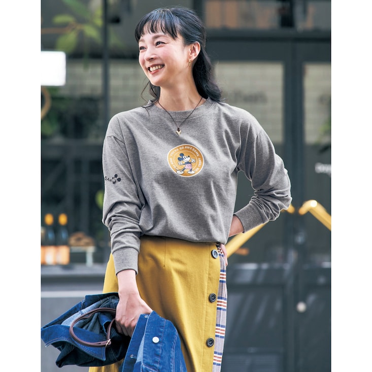 ユニセックス長袖Tシャツ（選べるキャラクター）