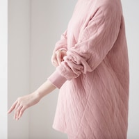 袖口リブ仕様で腕まくりしやすい