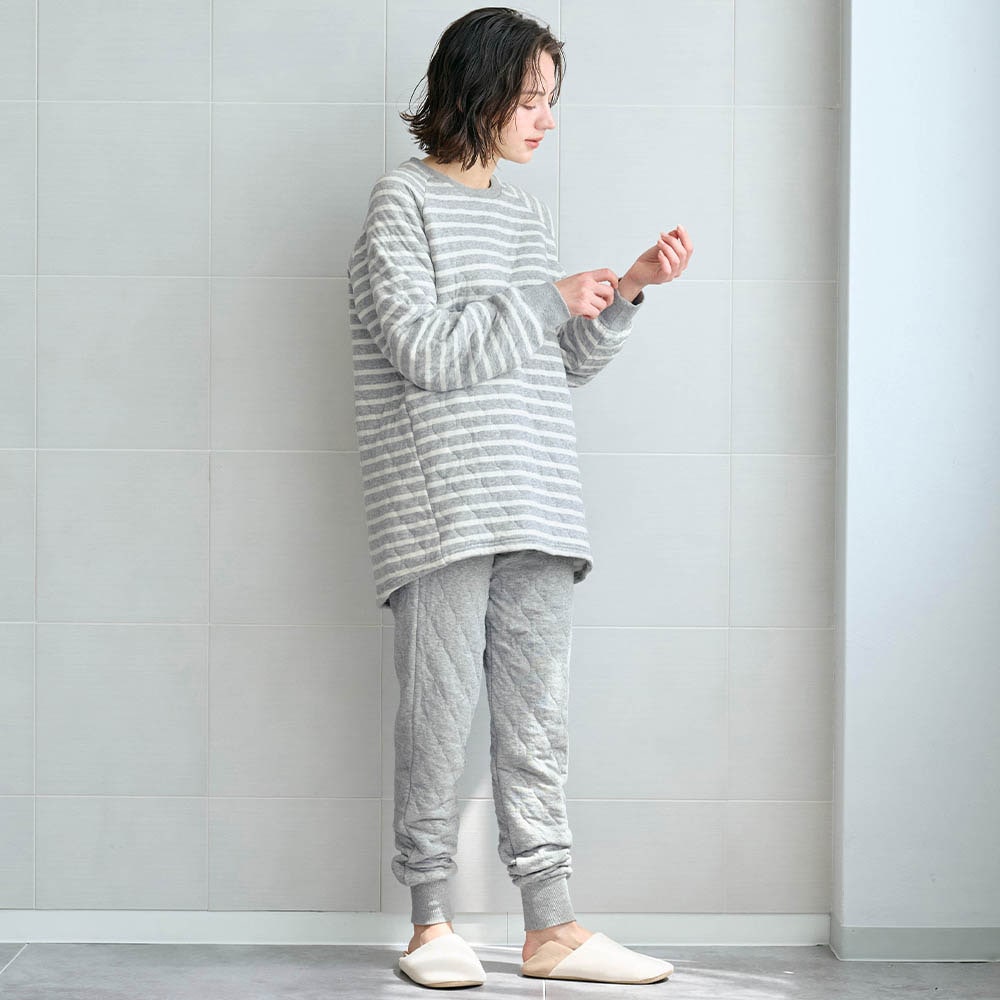 杢グレーボーダー