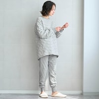 杢グレーボーダー