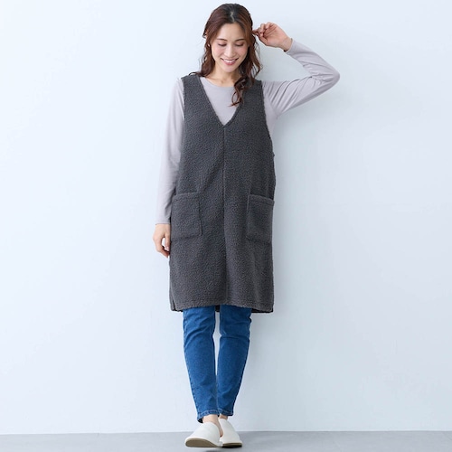 さっとかぶってあったか便利ブークレチュニック