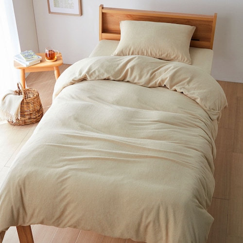 綿パイル素材を使用した掛け布団カバー