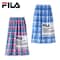 FILA チェック柄80cm丈巻きタオル