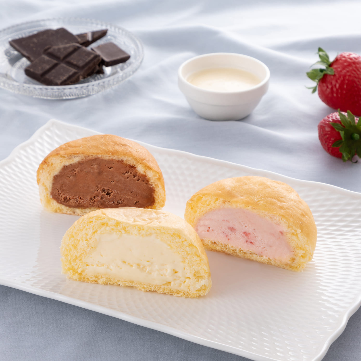 【ベルメゾン】【お中元・おとりよせ】 まるでアイスなくりーむパン 3種9個詰合せ 【ご注文は8月25日まで】