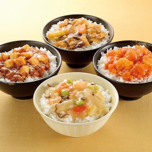 大龍 ミニ丼の具４種セット
