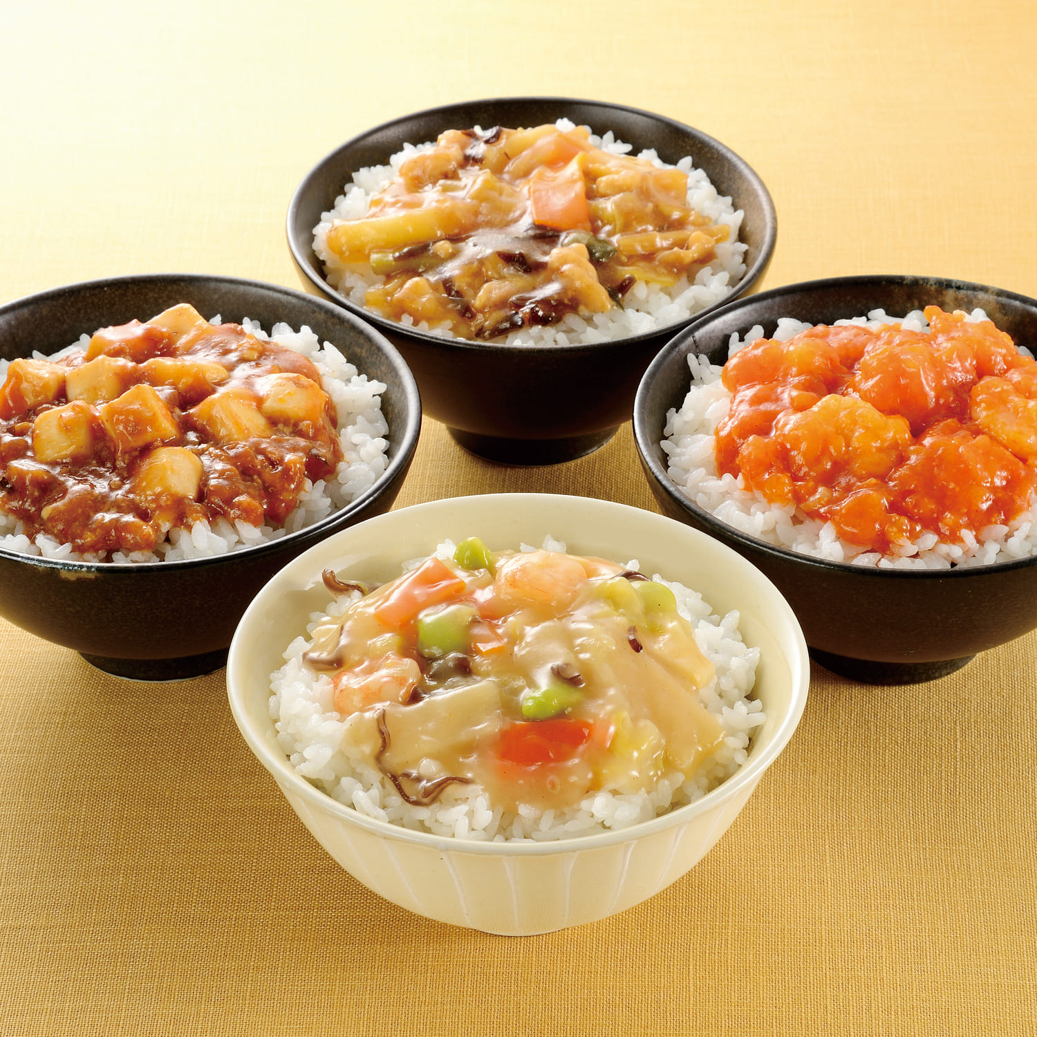 【ベルメゾン】大龍 ミニ丼の具4種セット