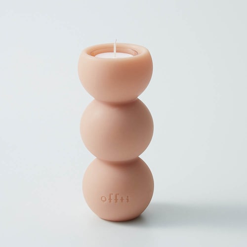 繰り返し使えるキャンドルホルダー「offti」