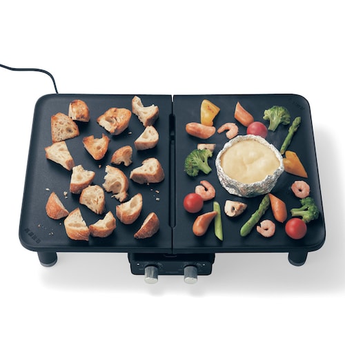 コンパクトにたためるホットプレート
