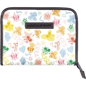 【ディズニー/Disney】通帳・母子手帳などが入る!ファスナータイプのジャバラマルチケース(選べるキャラクター)
