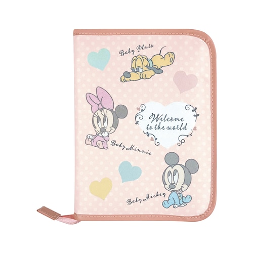 通帳・母子手帳などが入る！ファスナータイプのジャバラマルチケース（選べるキャラクター）